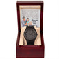 Wooden Watch Design 6 ~Philippians 1:6~