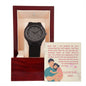 Wooden Watch Design 1 ~Psalm 103:13-14~