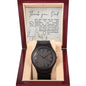 Wooden Watch Design 9 ~Colossians 3:13~