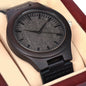 Wooden Watch Design 6 ~Philippians 1:6~