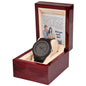 Wooden Watch Design 6 ~Philippians 1:6~