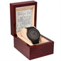 Wooden Watch Design 9 ~Colossians 3:13~
