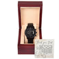Black Chronograph Watch Design 9 ~Colossians 3:13~