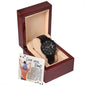 Black Chronograph Watch Design 3 ~Matthew 6:26~