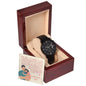 Black Chronograph Watch Design 1 ~Psalm 103:13-14~