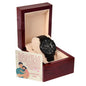 Black Chronograph Watch Design 1 ~Psalm 103:13-14~