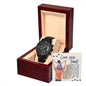 Black Chronograph Watch Design 3 ~Matthew 6:26~