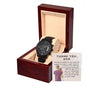 Black Chronograph Watch Design 8 ~Proverbs 3:5-6~