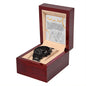 Black Chronograph Watch Design 10 ~John 15:13~