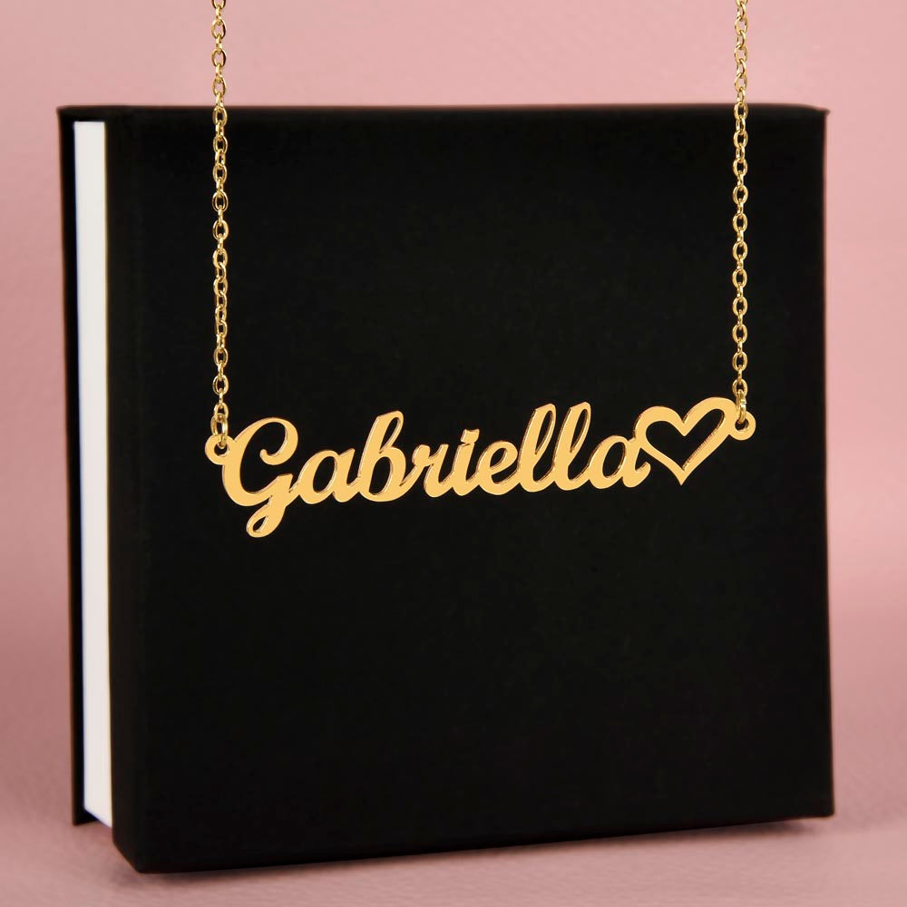 Personalised Name Necklace For Mom ~Proverbs 31~ (Heart)