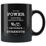 MeditateHealing.com | Dishwasher Safe Black Mugs