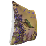 MeditateHealing.com Superior Broadcloth Fabric Throw Pillow Case