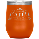 MeditateHealing.com Stainless Steel Vacuum Insulated Wine Tumbler