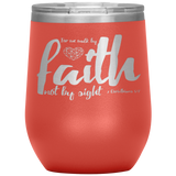 MeditateHealing.com Stainless Steel Vacuum Insulated Wine Tumbler