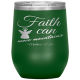 MeditateHealing.com Stainless Steel Vacuum Insulated Wine Tumbler
