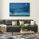 MeditateHealing.com Gallery Quality Framed Canvas Wall Art