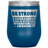 MeditateHealing.com Stainless Steel Vacuum Insulated Wine Tumbler