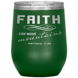 MeditateHealing.com Stainless Steel Vacuum Insulated Wine Tumbler