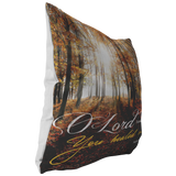 MeditateHealing.com Superior Broadcloth Fabric Throw Pillow Case