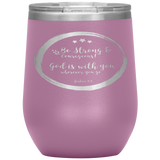 MeditateHealing.com Stainless Steel Vacuum Insulated Wine Tumbler