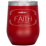 MeditateHealing.com Stainless Steel Vacuum Insulated Wine Tumbler