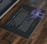 Bible Verses Anti-Slip Protective Doormat Prayer for Protection ~Psalm 91:9-16~ (Design: Angel 2)