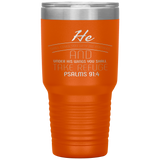MeditateHealing.com 30oz Vacuum Tumbler