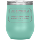 MeditateHealing.com Stainless Steel Vacuum Insulated Wine Tumbler