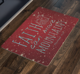 Bible Verses Anti-Slip Protective Doormat ~Matthew 17:20~ Design 3