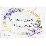 MeditateHealing.com | Bible Verses Premium Sherpa Mink Blanket
