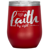 MeditateHealing.com Stainless Steel Vacuum Insulated Wine Tumbler