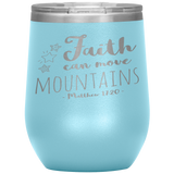 MeditateHealing.com Stainless Steel Vacuum Insulated Wine Tumbler