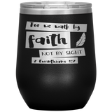 MeditateHealing.com Stainless Steel Vacuum Insulated Wine Tumbler