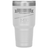 MeditateHealing.com 30oz Vacuum Tumbler