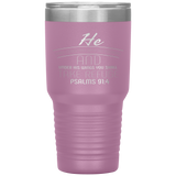 MeditateHealing.com 30oz Vacuum Tumbler