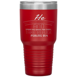 MeditateHealing.com 30oz Vacuum Tumbler