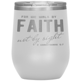 MeditateHealing.com Stainless Steel Vacuum Insulated Wine Tumbler