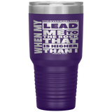 MeditateHealing.com 30oz Vacuum Tumbler
