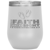 MeditateHealing.com Stainless Steel Vacuum Insulated Wine Tumbler