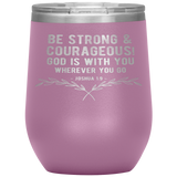 MeditateHealing.com Stainless Steel Vacuum Insulated Wine Tumbler