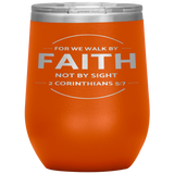 MeditateHealing.com Stainless Steel Vacuum Insulated Wine Tumbler