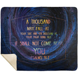 MeditateHealing.com | Bible Verses Premium Sherpa Mink Blanket