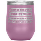 MeditateHealing.com Stainless Steel Vacuum Insulated Wine Tumbler