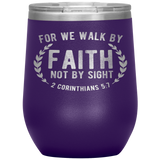 MeditateHealing.com Stainless Steel Vacuum Insulated Wine Tumbler