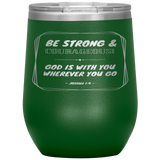 MeditateHealing.com Stainless Steel Vacuum Insulated Wine Tumbler