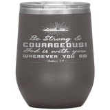 MeditateHealing.com Stainless Steel Vacuum Insulated Wine Tumbler