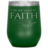 MeditateHealing.com Stainless Steel Vacuum Insulated Wine Tumbler