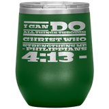 MeditateHealing.com Stainless Steel Vacuum Insulated Wine Tumbler