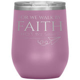 MeditateHealing.com Stainless Steel Vacuum Insulated Wine Tumbler