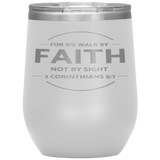 MeditateHealing.com Stainless Steel Vacuum Insulated Wine Tumbler